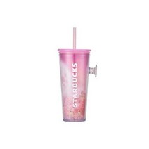 스타벅스 23 체리블라썸 팝핸들 로맨틱 콜드컵 473ml