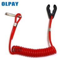 선외기 4마력 엔진 고무보트 야마하 보트 용 안전 킬 스톱 스위치 hidea parsun hangkai 아웃보드 모터용 킬 스톱 스위치, 빨간색