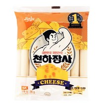 진주 천하장사 치즈 소시지 448g/실온 멸균 뉴질랜드 자연치즈 우유 자일리톨 나노 칼슘 첨가 보존료 발색제 트랜스지방 무첨가 캠핑 사무실간식, 4팩