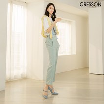 [크레송] 린넨 배기팬츠 1종 (인디고 베이지 민트 아이보리)