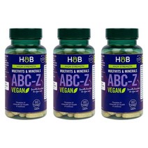 홀랜드앤바렛 ABC to Z 비건 종합비타민 60정 3팩 Holland & Barrett ABC to Z Vegan Multivitamins, 3개