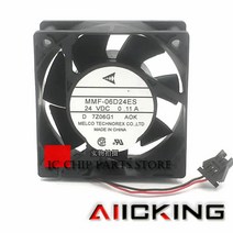 NIDEC 6CM MMF-06D24ES AOK 팬 E500 인버터 냉각, 한개옵션0