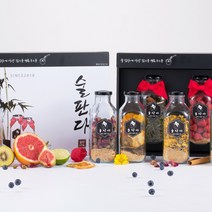 술판다 고급붓글씨 담금주 키트 2구 선물세트 (500ml x 2), 2병, 야관문주+딸기주