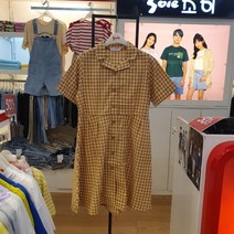 소이 주니어 동아강북 신상! 50% 세일! 단정하고 이쁜 체크 카라 원피스 20m1853