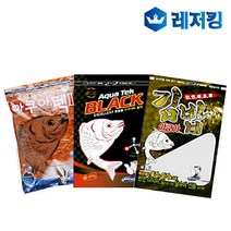 경원 아쿠아 삼합어분 아쿠아텍2   아쿠아블랙   아쿠아김밥 떡밥 세트, 1세트