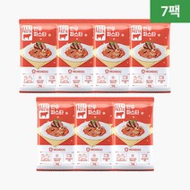 [하이독] 강아지 화식 자연식 특식(캥거루 현미북어 칠면조 오리불고기 한우파스타 연어크림파스타 야채퓨레) 사료 50g (+옵션 7팩/21팩), 한우파스타(50g) x 7팩
