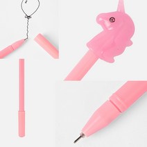유니콘 볼펜 핑크 볼펜판촉 기능성볼펜 판촉볼펜