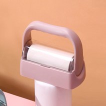 스패로우하우스 핸들형 테이프 클리너 돌돌이 핑크 + 리필용 10개, 1세트