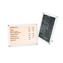 자석 테이블 카페메뉴판 술집 자석 A4 A3 가격표 케이스 술집 호프집