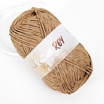 로이 라탄 코드사 70g 10+1 종이실 라피아, 05 베이지