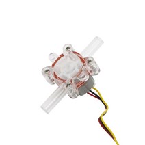 디스펜서 용 11UA 고정밀 액체 유량 센서 임펠러 유형 유량 스위치, 한개옵션0