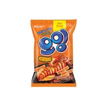 롯데 인간사료 스낵바 봉지 과자 오잉 75g 4봉 사무실다과 홈파티 1, 21개