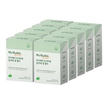 마이해빗 프리미엄 알로에겔 젤리 스틱 20g x 15포 (면역력 장건강 피부건강), 알로에겔 젤리 10 BOX