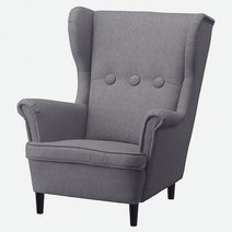 이케아 안락의자 어린이 암체어 비슬레 그레이 체어 인테리어 캠핑 카페 거실 미용실 휴게실 팔걸이 소파 대기의자