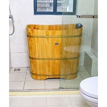 가정용 반신욕기 힐링 테라피 스파 훈증기 편백찜질방, 86cm 오리 계란 버킷