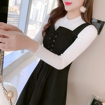 HQINT 여성 원피스 가을 봄 겨울 긴팔 반팔 롱원피스 미디원피스 캐주얼 정장원피스 하객원피스 하객룩 빅사이즈 여자 ZA-72656