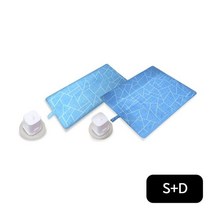 일월 일월 아이스킹 냉수매트 2세트(더블+싱글), 단일옵션