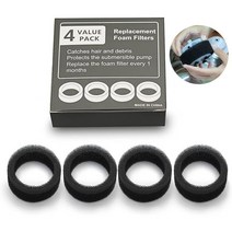 고양이 강아지 자동 급수기 물 분수 필터 스테인레스 스틸 식수 꽃 공급기 다중 여과 반려동물, 4 PCS filter