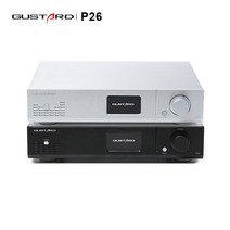 GUSTARD P26 Fully Balanced Pre Amplifier Class A 2*LM49860 HIFI Preamp XLR input Amplifier, Black