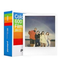 Polaroid 칼라 필름 600 더블팩 16장 사진 (6012), 8 Photos, White Frame