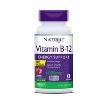 나트롤 비타민B12 시아노코발라민 5000mcg 100타블렛
