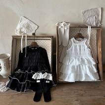 더랄라 본캉캉 원피스 토들러 유아 키즈 북유럽 봄코디 드레스