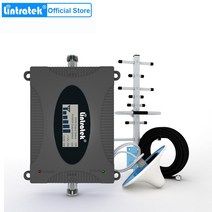 중계기Lintratek CDMA 850MHz B5 LTE 셀룰러 증폭기 모바일 신호 부스터 2g 3g 리피터 gsm 4g 천장 안테나, 02 미국 플러그_07 LTE 2600MHz