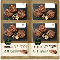 비비고 남도 떡갈비, 450g, 4개