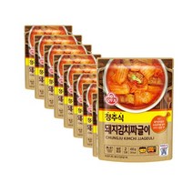오뚜기 청주식 돼지김치짜글이 450g 신제품 칼칼 매콤, 68개