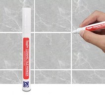 고급형 만년필 색 화이트 생활 방수 타일 마커 그라우트 펜 벽 솔기 바닥 욕실 오염 제거 수리 도구, [04] white
