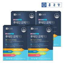 종근당 루테인 오메가3 마리골드 베타카로틴 30정x4통, 30정, 4개