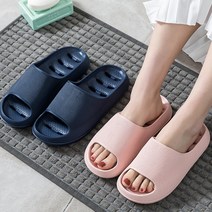 씽씽발 물빠짐이 우수한 발편한 미끄럼방지 욕실화 슬리퍼 거실화 굽높은 슬리퍼 -k101, 블루