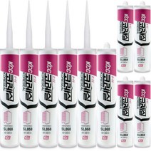 KCC 코레실 SL868 건축외장재 실리콘 복합판넬 실링용 실란트 고탄성 고접착력 고내후성 300ML - 10개입, SL868 흑색 10개입