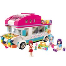 코어몰/ 레고 호환 블럭 인라이튼 걸스 캠핑밴, 코어몰/ 레고 호환 블럭 인라이