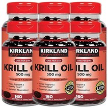 costco krill oil 코스트코 크릴오일 커클랜드 160정 6개