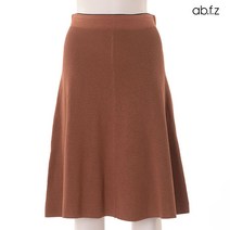 에이비에프지(ab.f.z) 잔골지 플레어 니트 스커트