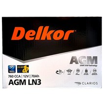 델코 AGM 자동차배터리 폐반납 (내차 밧데리 확인 필수), DF AGM70(LN3) 공구대여+폐전지 반납