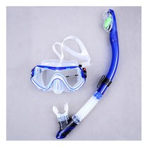와이딜 이지브레스성인용전문가용스노클링세트블루 900614