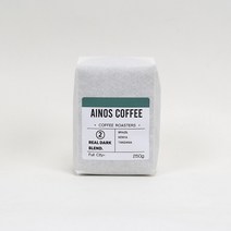 파주 커피 맛집 아이노스 블렌드2번250g 쓰지않고 진한커피 직화로스팅 원두납품, 원두 (홀빈), 250g, 1개