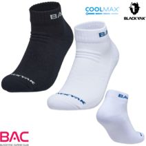 블랙야크 공용 기능성 쿨맥스 사계절 단목양말 알파인앵클삭스 2BYSCX3902, 24, 블랙BK