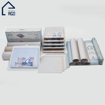 팡이알지오 곰팡이벽지 벽곰팡이 외풍방지 결로방지 롤형 테이프형 타일형 벽지 모음, 트위스트