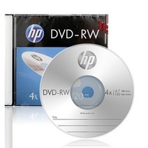 신나라-닷컴_문구사무 HP DVD-RW(1P HP)X10개 DVD공시디 DVD DVD케이스 CD DVDR 디스켓 빈DVD DVD원통_ tlsskfk, 신-컴-선택사항없습니다