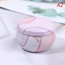 사각 양념통 세트 대용량 조미료 뚜껑이 있는 가지 스타일 양초 항아리 둥근 용기 통 양철 캔 고약 스킨 케어 샘플 보관 여행용 빈 상자, style 1