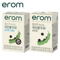 황성주 이롬 두유 국산콩 검은콩 고칼슘 두유 140mlx24팩, 01_검은콩 24팩x140ml