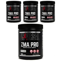 유니버셜뉴트리션 ZMA 프로 캡슐, 180개입, 4개