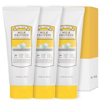 바이아우어 밀크프로틴 휘핑 클렌징 폼 스위트바닐라향 200ml, 3개