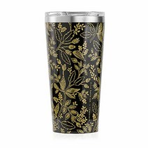 SPICE OF LIFE(향신료) 스테인레스 스탬블러 뚜껑 첨부 470ml TUMBLER RIFLE PAPER CO.×CORKCICLE 퀸안 16oz 보냉 보온 진공 단열 투명 뚜