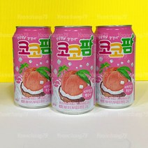 해태 코코팜 피치핑크 복숭아 340ml 24캔(1박스), 상세페이지 참조
