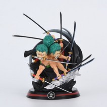 금토끼 40cm anime 원피스 zoro 그림 wano onigashima 9 칼, b 상자 없음 14cm