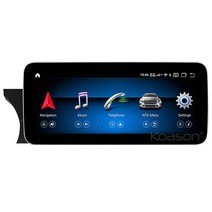 Koason 안드로이드 8코어 4+64GB 10.2인치 HD1920 스크린 업그레이드 디스플레이 모니터 4G LTE 멀티미디어 플레이어 GPS 네비게이션 메르세데스 벤츠 C W20
